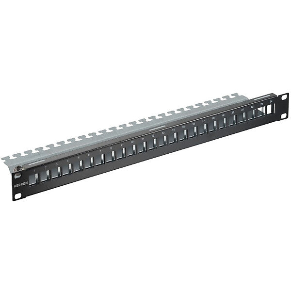 KERPEN DATACOM Keystone-Panel leer 24 Po. RAL9005 KDA4P0K1G010001